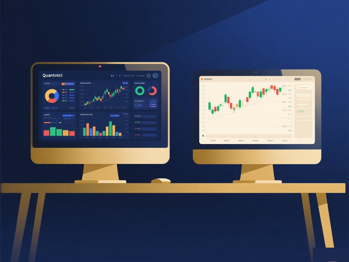 完整版QMT与轻量化终端对比示意图