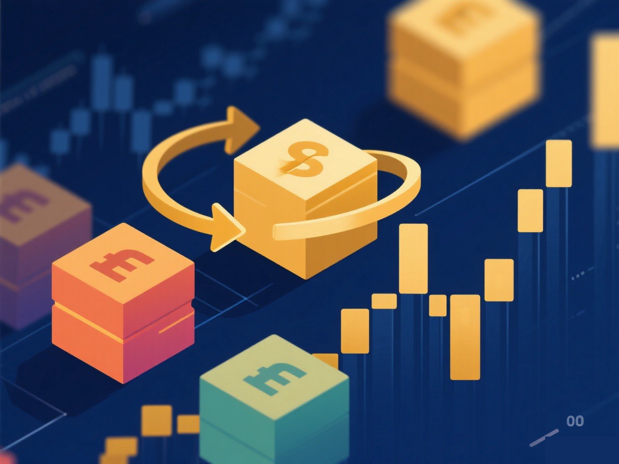 ETF行业轮动资金流向示意图